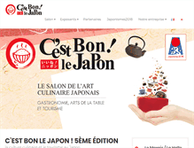 Tablet Screenshot of cestbonlejapon.com